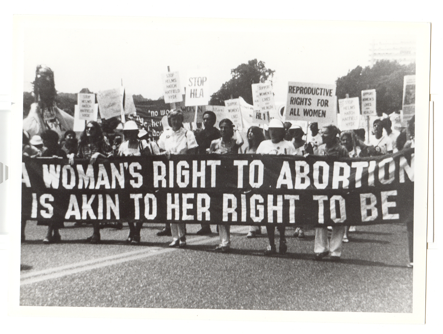 NOW protesters march for reproductive rights